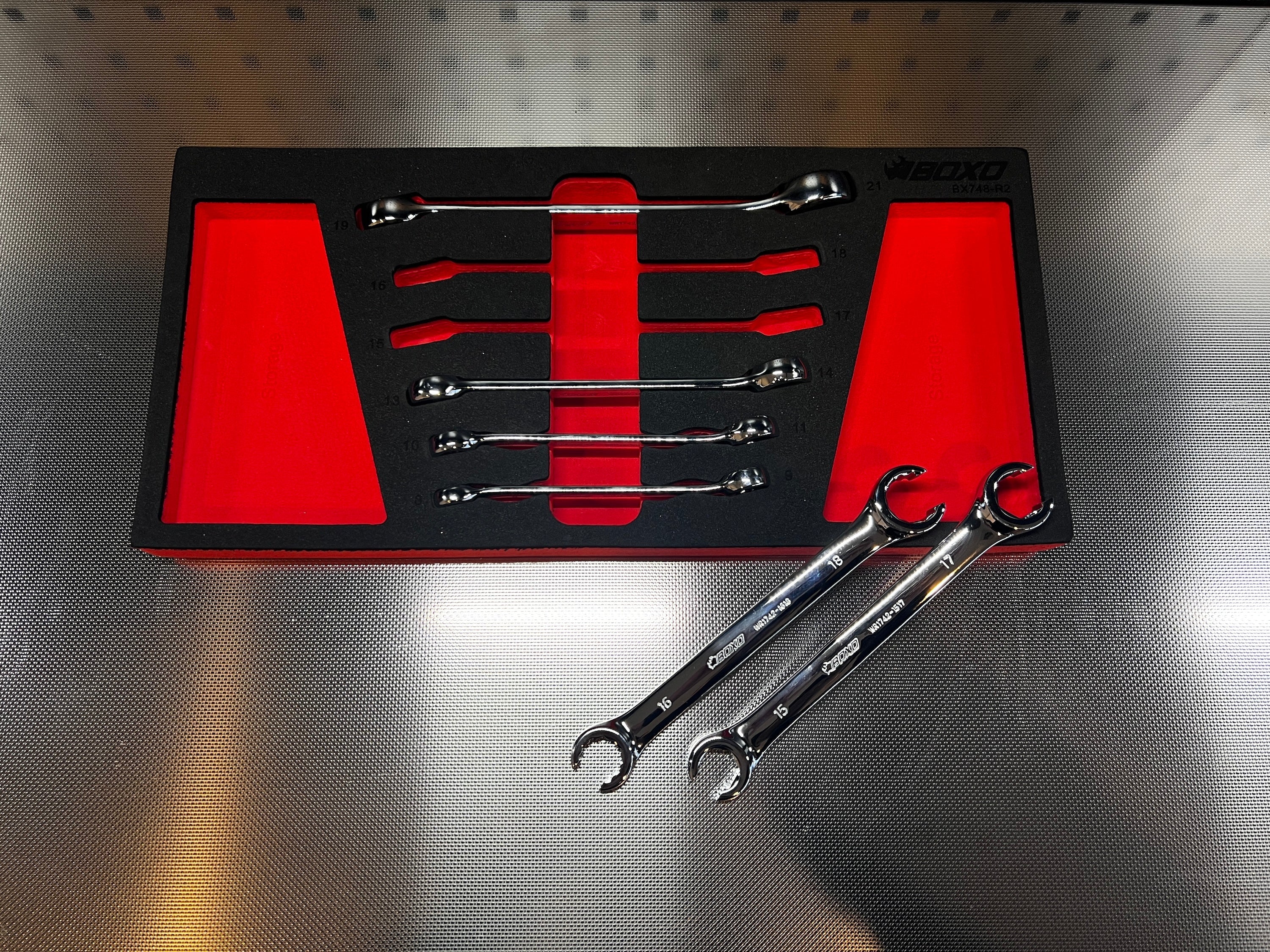 Product Highlight: 6-Piece Metric 6-Point & 12-Point Flare Nut Wrench Set-Boxo USA