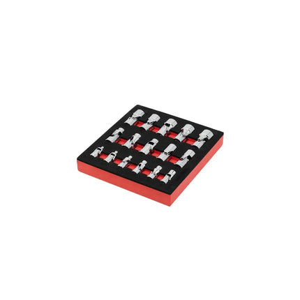 BoxoUSA 16-piece ¼” Drive & ⅜” Drive 6-point Universal Socket Set | 1/6 Drawer EVA Foam BX847-R2