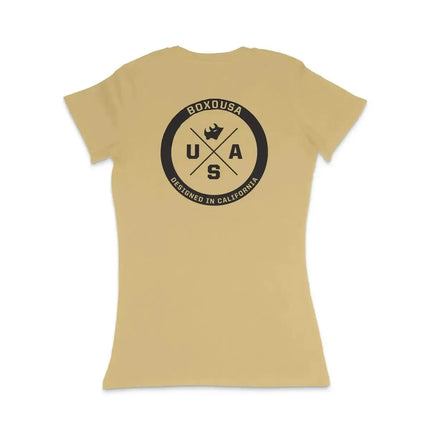 BoxoUSA BoxoUSA Designed in Cali Women's Tee BXBT-BXB-LS