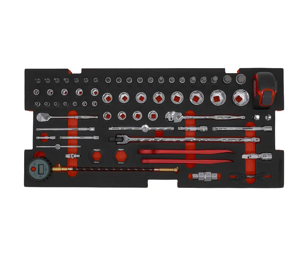 103-Piece Metric MotoBox Tool Set for 5-Drawer Hand Carry Box