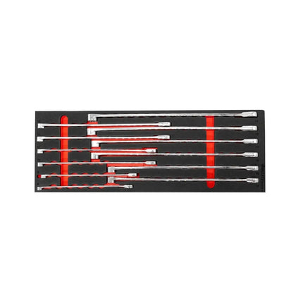 BoxoUSA 12-Piece Metric Extra Long Ratcheting Box Spanner Set BX873-R2