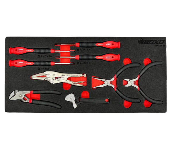 9-Piece Precision Mini Pliers, Wrench & Screwdriver Set – BoxoUSA