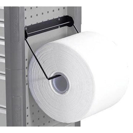 BoxoUSA Paper Roll Holder, Fits Perforated Wall MAA008