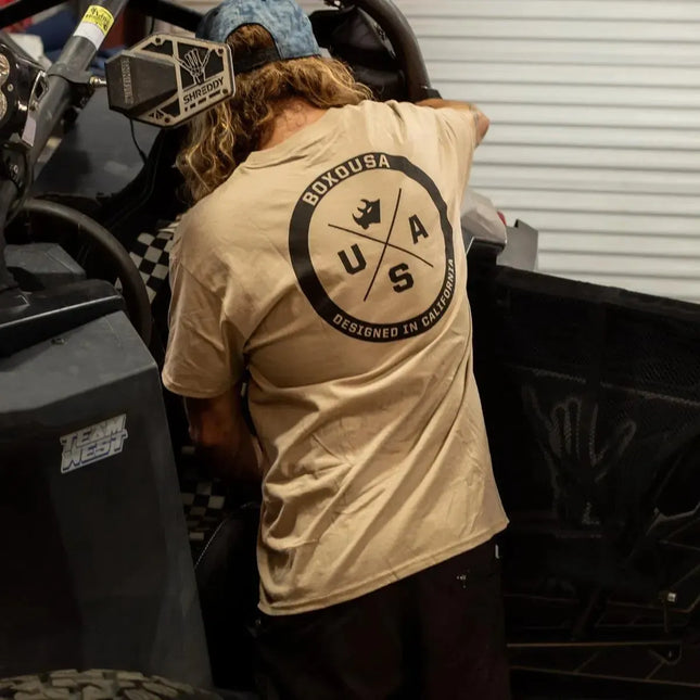 BoxoUSA BoxoUSA Designed in Cali Tee BXTB-BXB-S