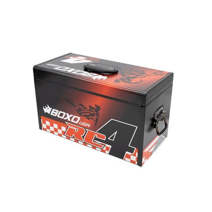 MotoBox | Limited Edition Ricky Carmichael 3-Drawer Portable Tool Box with 103-Piece Metric Tool Set | Black