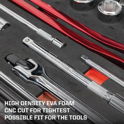 BoxoUSA Metric 6-Point Master Tool Set | Starter, 153-Pieces M6MTS-1