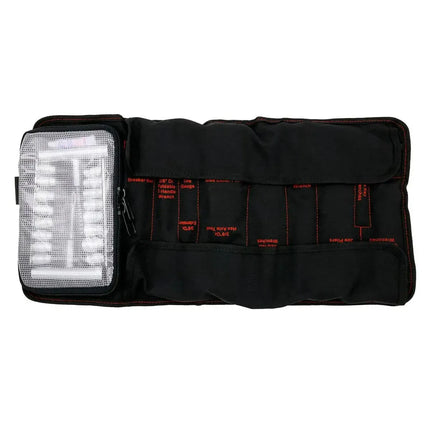 BoxoUSA Adventure Motorcycle Roll | 40-Piece Metric Motorcycle Tool Kit PA923