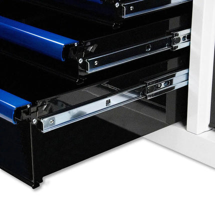 BoxoUSA Pro Series | 45" 11-Drawer Rolling Tool Box UAT450111LM-BK-R