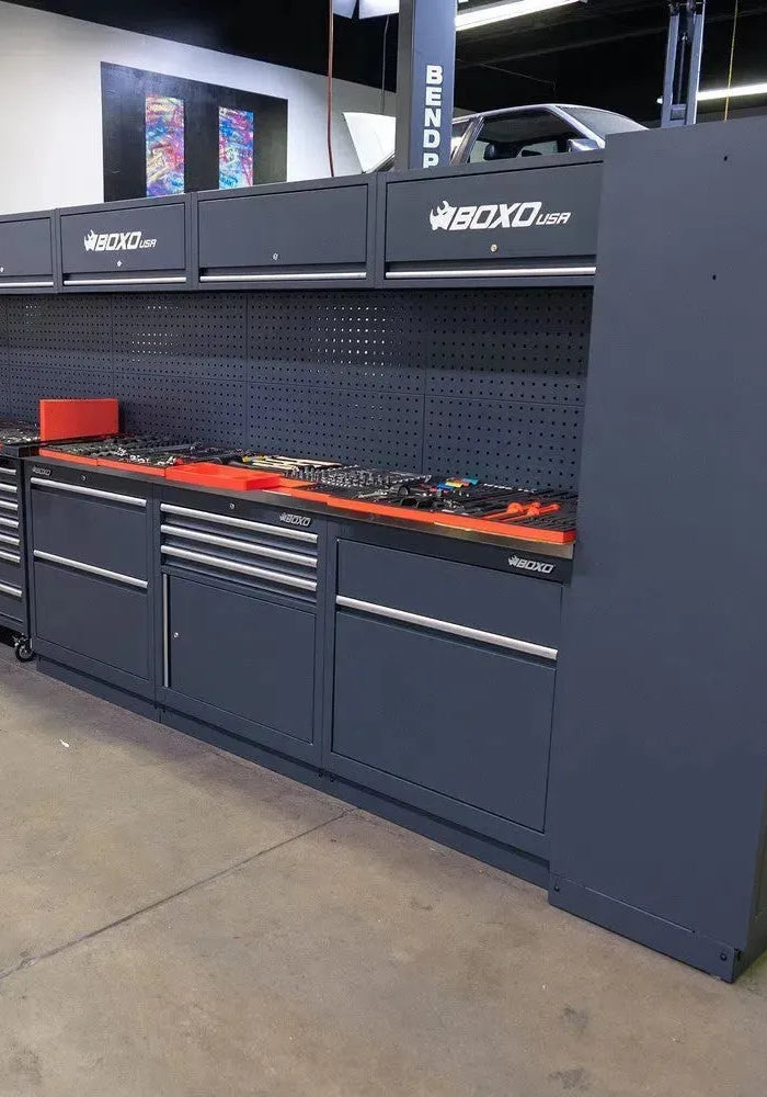 BoxoUSA and Hoonigan Forge Partnership to Enhance the Tire Slayer Studios with BoxoUSA Tools and Tool Storage-Boxo USA