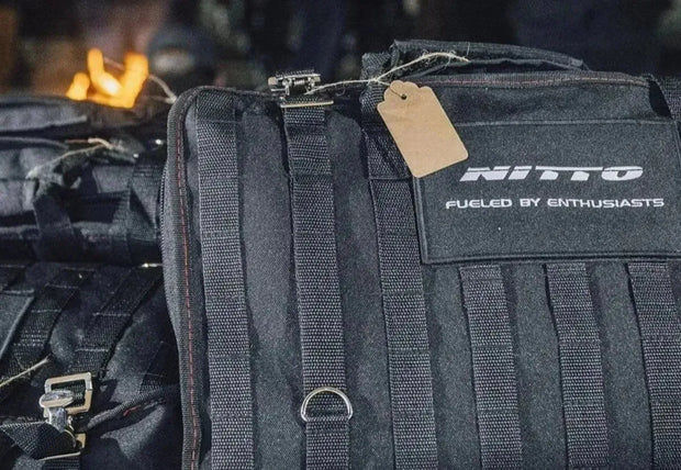 The NEW NITTO x BoxoUSA Off-Road Tool Bag exclusive to NITTO Pit Crew Members