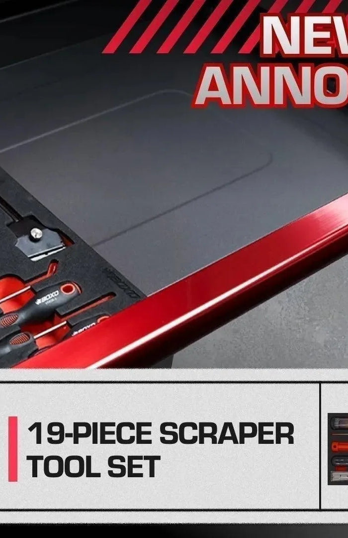 Built to Remove: BoxoUSA’s New 19-Piece Scraper Tool Set Enhances Surface Prep and Tool Drawer Efficiency | BoxoUSA