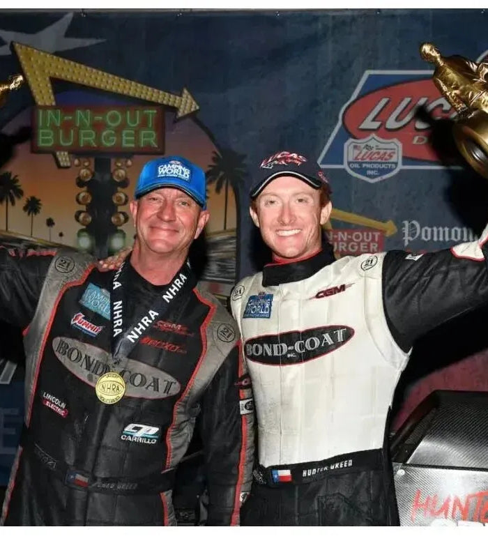 Drag Illustrated Interview: Chad, Hunter Green Look Back On Father-Son Double-Up At NHRA Finals-Boxo USA