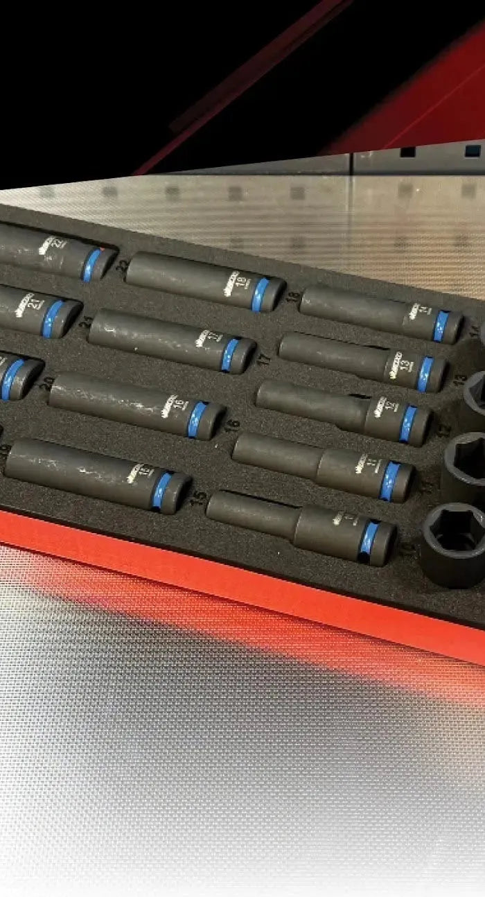 New Product Announcement: 26-Piece 1/2'' Drive 6-Point Metric Impact Socket Set-Boxo USA