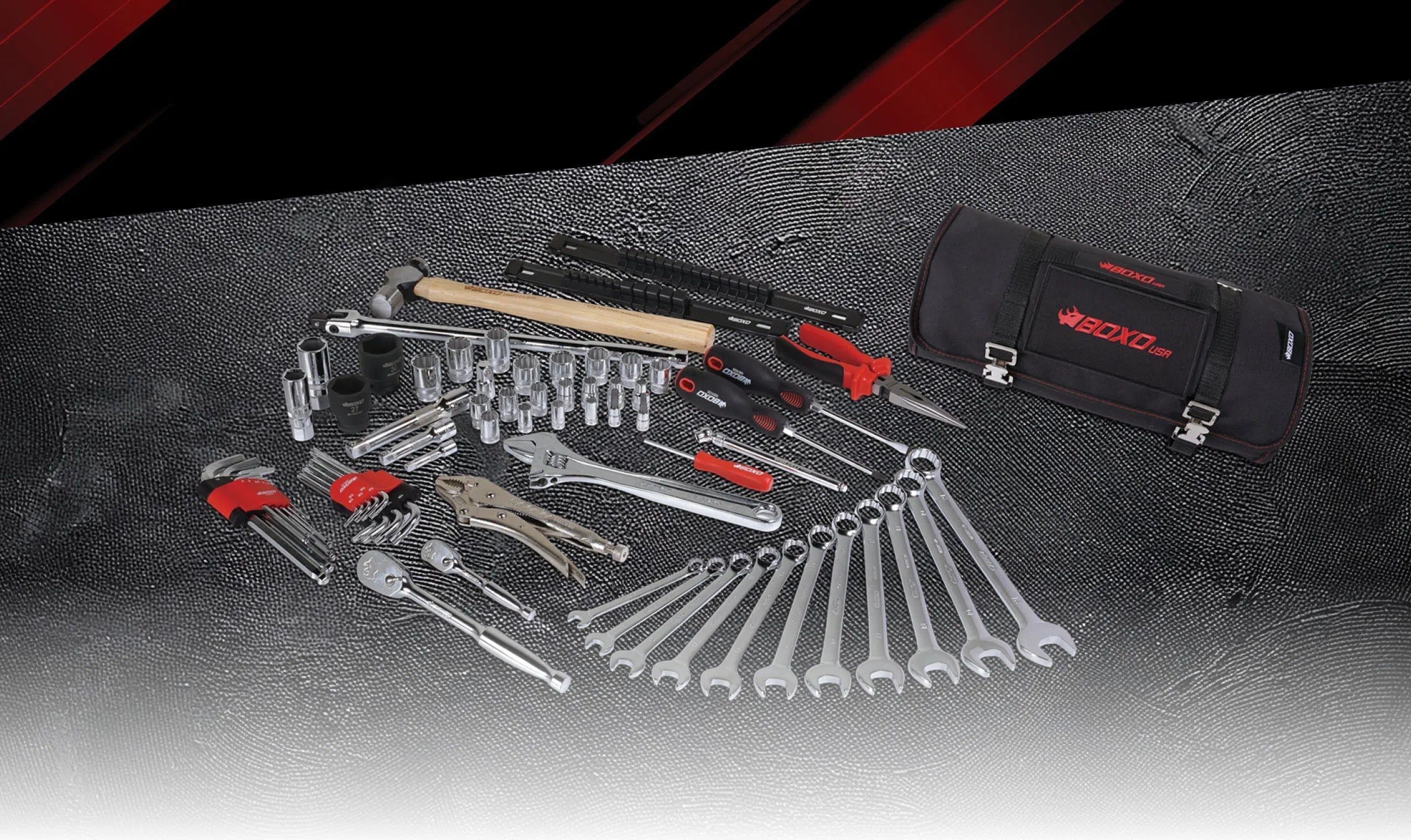 New Product Announcement: 69-Piece Metric UTV Tool Roll-Boxo USA