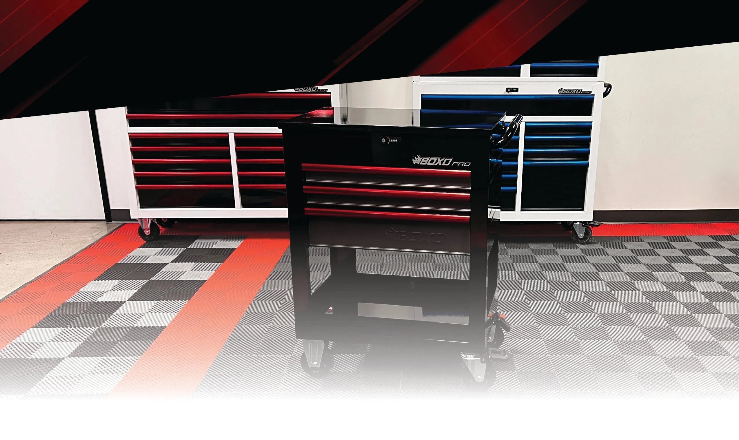 New Product Announcement: Pro Series 28" 3-Drawer Flip Top Service Cart-Boxo USA