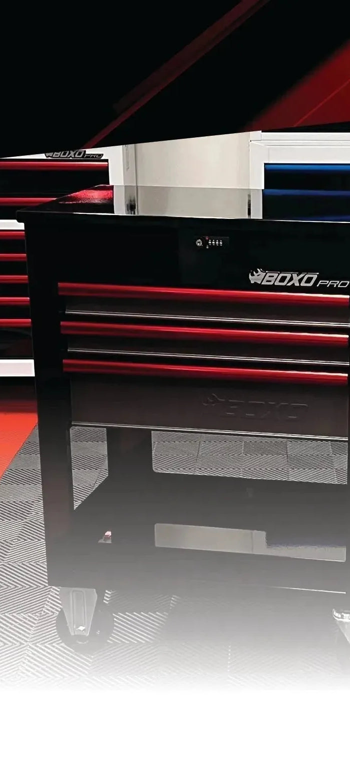 New Product Announcement: Pro Series 28" 3-Drawer Flip Top Service Cart-Boxo USA