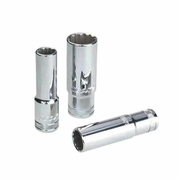 BoxoUSA 1/2" Drive 12-Point Deep Sockets | Metric