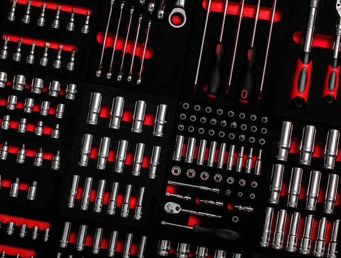 Tool Sets in CNC-Cut EVA Foam | BoxoUSA