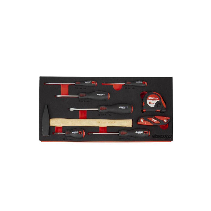 103-Piece Metric MotoBox Tool Set for 3-Drawer Hand Carry Box-Boxo USA