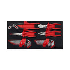 117-Piece SAE Tool Set with 3-Drawer Hand Carry Toolbox | Black-Boxo USA