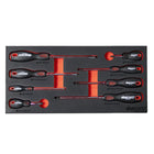 133-Piece Metric Tool Set with 3-Drawer Hand Carry Toolbox | Black-Boxo USA
