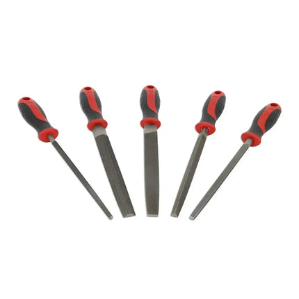 BoxoUSA 5-Piece Steel File Set | 1/3rd EVA Foam BX027-R