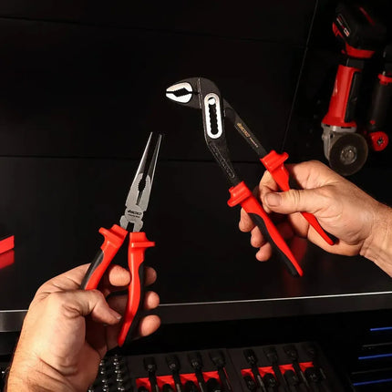 BoxoUSA 6-piece pliers and 10" adjustable wrench set in 1/3 drawer EVA foam (BX043-R), image 8 of 8