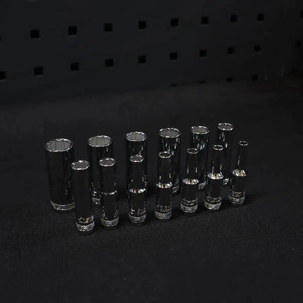 BoxoUSA 72-Piece 1/4" Drive Metric 12-Point Socket Set | 1/3rd EVA Foam BX230-R2