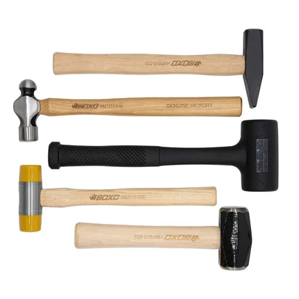 BoxoUSA 5-Piece Hammer Set | 2/3rd EVA Foam BX502-R