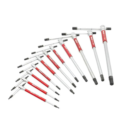 BoxoUSA 11-Piece 3-Way Metric Socket T-Handle Wrench Set | 1/3rd EVA Foam BX727-R
