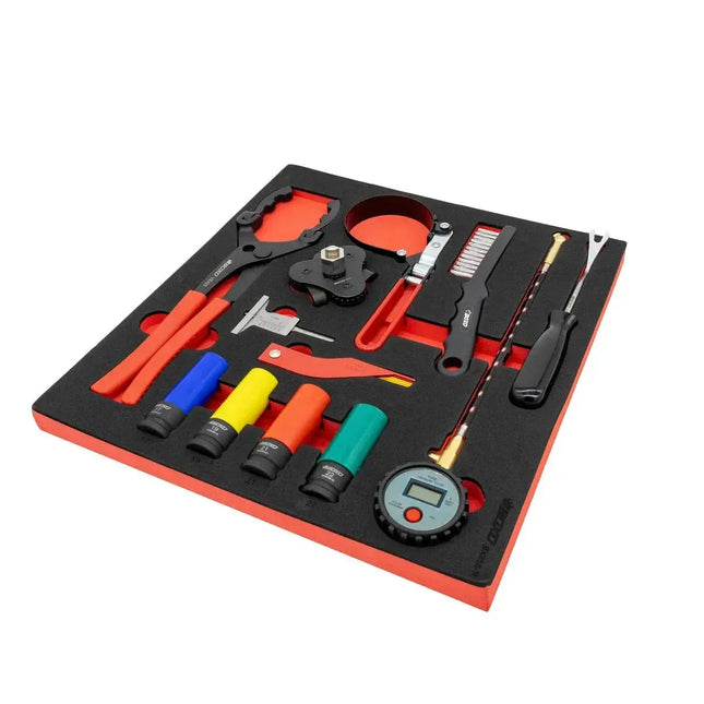 BoxoUSA 19-Piece Automotive Quick Service Tool Set BX858-R