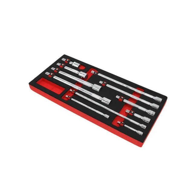 BoxoUSA 11-Piece Master Quick Release Locking Extension Bar Set | 1/3 Drawer EVA Foam BX894-R2