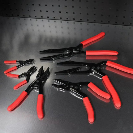 BoxoUSA 6-Piece Pinch Off Pliers Set | 2/3 Drawer EVA Foam BX917-R