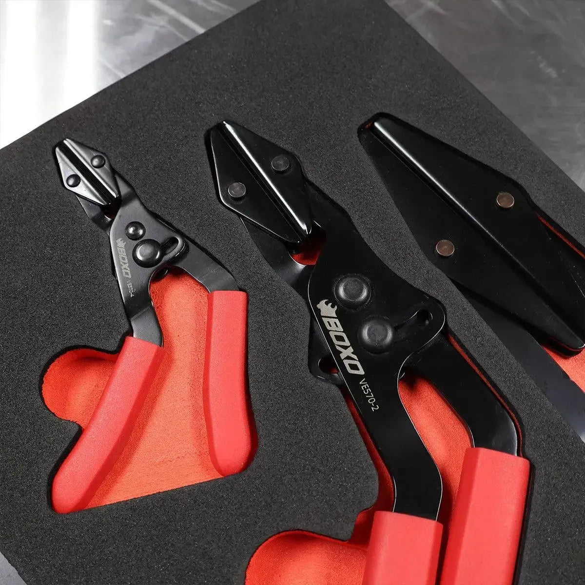 6-Piece Pinch Off Pliers Set – BoxoUSA 6-Piece Pinch Off Pliers Set – BoxoUSA