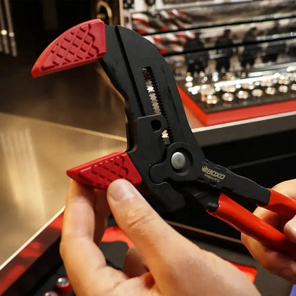 BoxoUSA 3-Piece Non-Marring Plier Wrench Set | 1/3 Drawer EVA Foam BX931-R