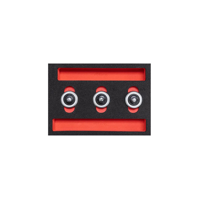 BoxoUSA 3-Piece One-Hand Reversible Fingertip Ratchet Set | 1/9 Drawer EVA Foam BX939-R