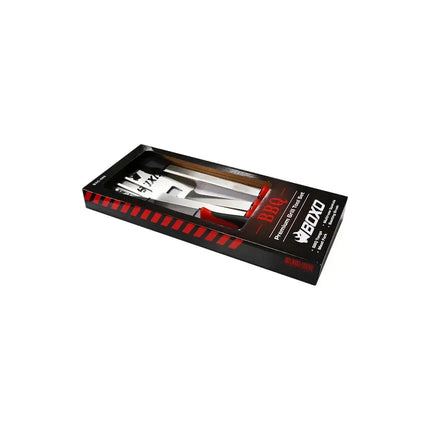 BoxoUSA 4-Piece Stainless Steel BBQ Utensil Tool Set BXC-089