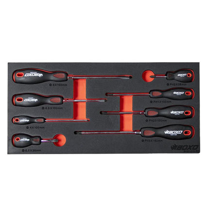 133-Piece Metric Tool Set with 3-Drawer Hand Carry Toolbox | Black