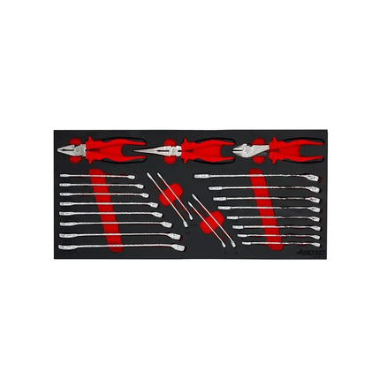 BoxoUSA UTV Box Pro | 258-Piece Metric and SAE UTV Tool Set with 5-Drawer Hand Carry Tool Box UTVBXPRO-BK-BK