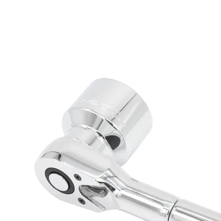 BoxoUSA 32-Piece Metric & SAE 3/4" Drive 6-Point Socket Set And Ratchet BXM001