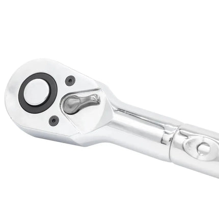 BoxoUSA 32-Piece Metric & SAE 3/4" Drive 6-Point Socket Set And Ratchet BXM001