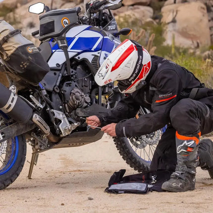 BoxoUSA Adventure Motorcycle Roll | 40-Piece Metric Motorcycle Tool Kit PA923