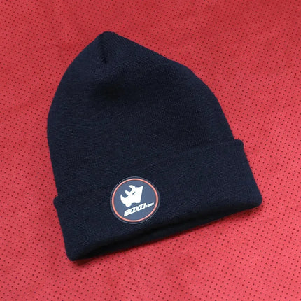 BoxoUSA BoxoUSA Rhino Badge Beanie - Black BXKB-BKP