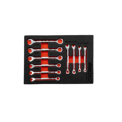 BoxoUSA 10-Piece SAE Ignition Spanner Set BX364S-R2