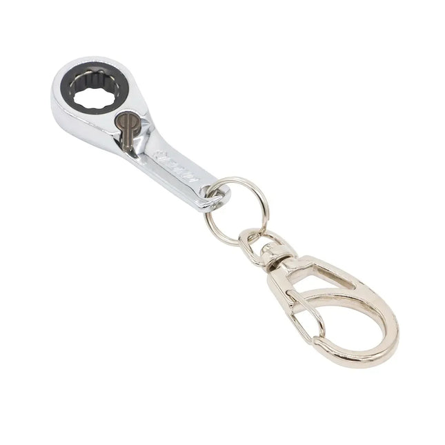 BoxoUSA 10mm Ring Stop Reversible Ratcheting Wrench Keychain BXC-081