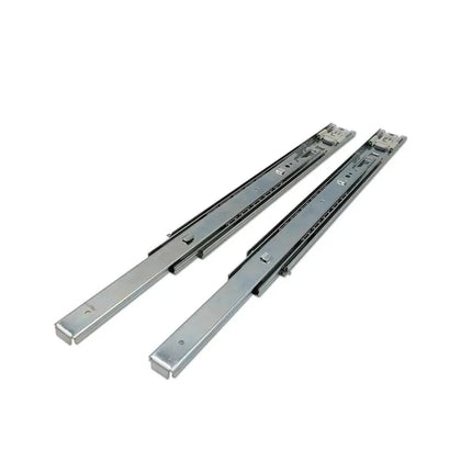 BoxoUSA 16" L x 1-3/4" H Auto Return Ball Bearing Drawer Slider (2 pk) P-SD-1645