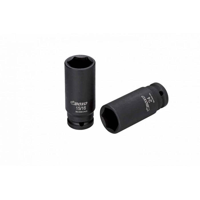 BoxoUSA-17mm Metric 1/2" Drive 6-Point Deep Impact Socket-[product_sku]