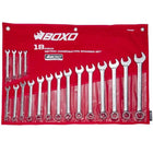 BoxoUSA 18-Piece Metric Combination Wrench Set (6-24mm) PA401