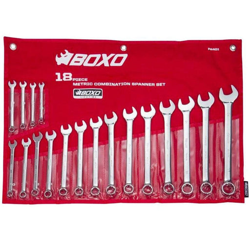 BoxoUSA-18-Piece Metric Combination Wrench Set (6-24mm)-[product_sku]