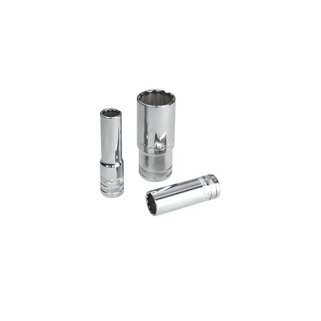 BoxoUSA 19MM 3/8" Drive 12-Point Deep Socket SK3122-19L